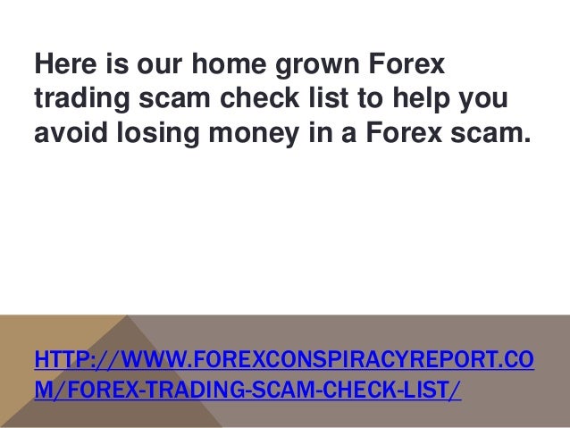 forex trading fraud